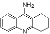 structure of CAS# 321-64-2, 1,2,3,4-四氢-9-氨基吖啶