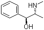 CAS # 321-98-2, (1S,2R)-2-Methylamino-1-phenylpropan-1-ol, (1S,2R)-(+)-Ephedrine