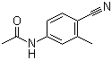 structure of CAS# 321162-59-8, 4-Acetamido-2-methylbenzonitrile