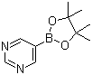 5-嘧啶硼酸频呐醇酯分子结构 (CAS 321724-19-0)