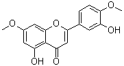 structure of CAS# 32174-62-2, 5,3'-Dihydroxy-7,4'-dimethoxyflavone