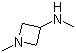 structure of CAS# 321890-38-4, N,1-Dimethylazetidin-3-amine