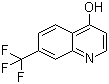 structure of CAS# 322-97-4, 7-(Trifluorophenyl)quinolin-4-ol