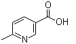 structure of CAS# 3222-47-7, 6-甲基烟酸