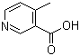 structure of CAS# 3222-50-2, 4-甲基烟酸