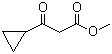 3-环丙基-3-氧代丙酸甲酯分子结构 (CAS 32249-35-7)