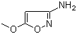 structure of CAS# 32326-25-3, 3-Amino-5-methoxyisoxazole