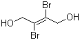 structure of CAS# 3234-02-4, 2,3-Dibromo-2-butene-1,4-diol