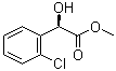 structure of CAS# 32345-59-8, 2-(2-氯苯基)-(R)-2-羟基乙酸甲酯