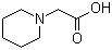 structure of CAS# 3235-67-4, 1-哌啶基乙酸
