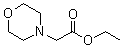structure of CAS# 3235-82-3, 4-Morpholineacetic acid ethyl ester