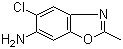 2-甲基-5-氯-6-氨基苯并恶唑分子结构 (CAS 323579-00-6)