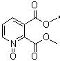 2,3-双(甲氧羰基)吡啶 N-氧化物分子结构 (CAS 32383-02-1)