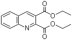 structure of CAS# 32413-08-4, 2,3-喹啉二甲酸二乙酯