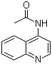 CAS # 32433-28-6, 4-Acetamidoquinoline, N-4-Quinolinylacetamide
