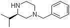 structure of CAS# 324748-62-1, (S)-N4-苄基-2-异丙基哌嗪
