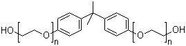 structure of CAS# 32492-61-8, Ethoxylated Bisphenol A