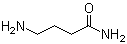 structure of CAS# 3251-08-9, 4-氨基丁酰胺