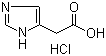 structure of CAS# 3251-69-2, 1H-Imidazole-5-acetic acid hydrochloride