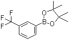 3-(三氟甲基)苯硼酸频哪醇酯分子结构 (CAS 325142-82-3)