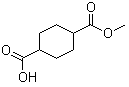 1,4-环己二甲酸单甲酯分子结构 (CAS 32529-79-6)