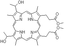 血卟啉二甲酯分子结构 (CAS 32562-61-1)