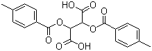 structure of CAS# 32634-66-5, (-)-Di-p-toluoyl-L-tartaric acid
