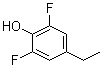 4-乙基-2,6-二氟苯酚分子结构 (CAS 326493-68-9)