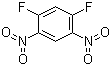 structure of CAS# 327-92-4, 1,5-二氟-2,4-二硝基苯