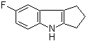 7-氟-1,2,3,4-四氢环戊烷并[b]吲哚分子结构 (CAS 327021-84-1)