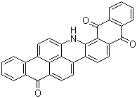 CAS # 3271-76-9, Vat Green 3, C.I. 69500, Anthra[2,1,9-mna]naphth[2,3-h]acridine-5,10,15(16H)-trione