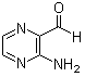 structure of CAS# 32710-14-8, 3-氨基吡嗪-2-甲醛
