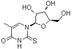 CAS 登录号：32738-09-3, 2-硫代-5-甲基尿苷