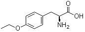 O-乙基-L-酪氨酸分子结构 (CAS 32795-52-1)