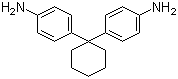 1,1-双(4-氨基苯基)环己烷分子结构 (CAS 3282-99-3)