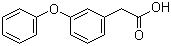 structure of CAS# 32852-81-6, (3-Phenoxyphenyl)acetic acid