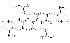 structure of CAS# 3286-46-2, 舒布硫胺