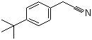 4-叔丁基氰苄分子结构 (CAS 3288-99-1)