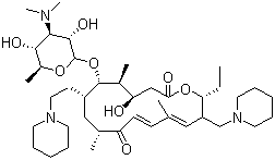 structure of CAS# 328898-40-4, Tildipirosin