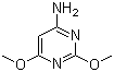 structure of CAS# 3289-50-7, 4-氨基-2,6-二甲氧基嘧啶