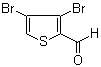 structure of CAS# 32896-02-9, 3,4-Dibromothiophene-2-carboxaldehyde