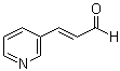 structure of CAS# 32986-65-5, (E)-3-(3-吡啶基)-2-丙烯醛