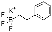 (2-苯基乙基)三氟硼酸钾分子结构 (CAS 329976-74-1)