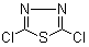 CAS # 32998-28-0, 2,5-Dichloro-1,3,4-thiadiazole, NSC 222408