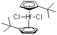 CAS # 33010-55-8, Bis(tert-butylcyclopentadienyl)hafnium dichloride