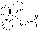 structure of CAS# 33016-47-6, 1-三苯甲基咪唑-4-甲醛