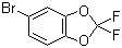 structure of CAS# 33070-32-5, 5-溴-2,2-二氟-1,3-苯并二恶茂