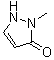 structure of CAS# 3310-35-8, 1,2-Dihydro-2-methyl-3H-pyrazol-3-one