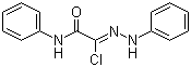 structure of CAS# 33101-93-8, 2-Oxo-N-phenyl-2-(phenylamino)ethanehydrazonoyl chloride