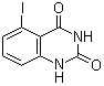 structure of CAS# 33140-34-0, 5-碘-2,4(1H,3H)-喹唑啉二酮